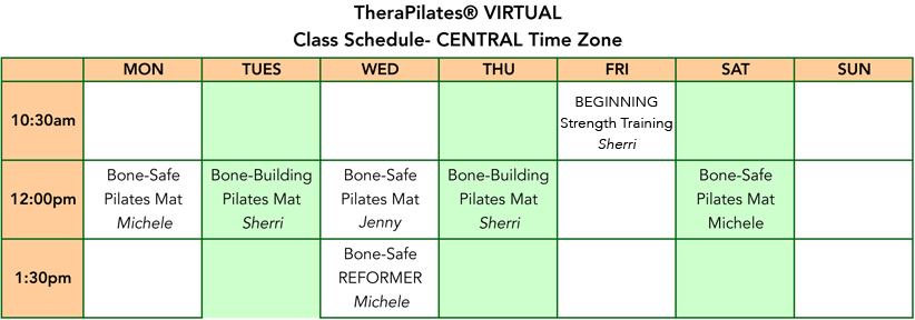 Central Schedule